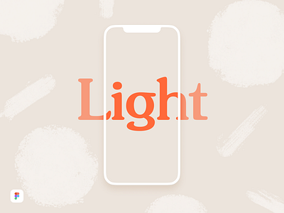 iPhone X Light Mockup - Figma Download clay download download free figma gummy iphone x light minimal mockup simple
