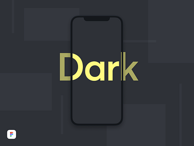 iPhone X Dark Mockup - Figma Download clay dark download figma free gummy iphone x iphone x mockup minimal mockup simple