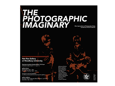 The Photographic Imaginary Poster Design artgallery illustrator poster design