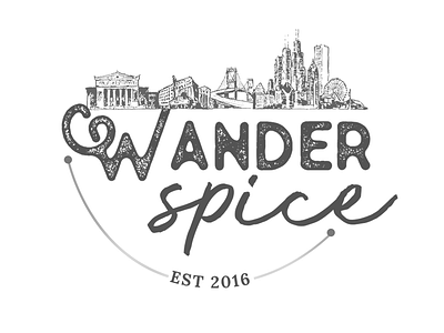 Wanderspice Logo Concept concept logo