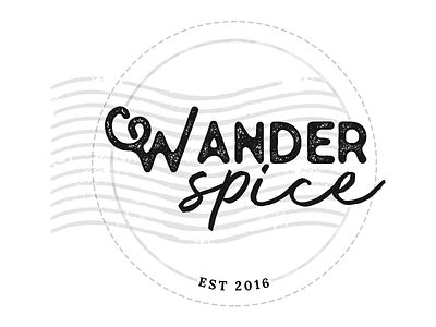 Wanderspice Logo Concept concept logo