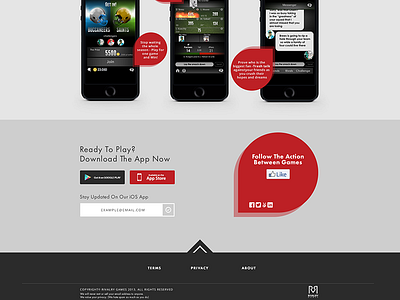 RG Footer app fantasy footer games homepage rivalry rivalry games sports