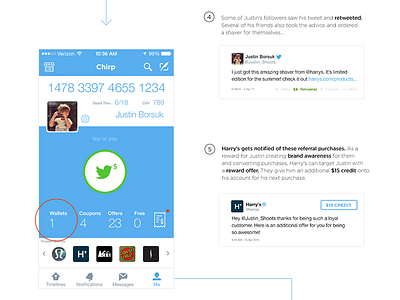 Chirp to pay? button buy chirp concept ecommerce payments twitter