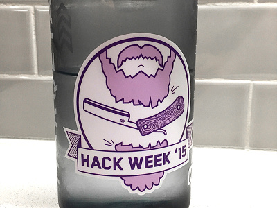 Marqeta Hack Week Sticker hack marqeta purple sticker stickermule