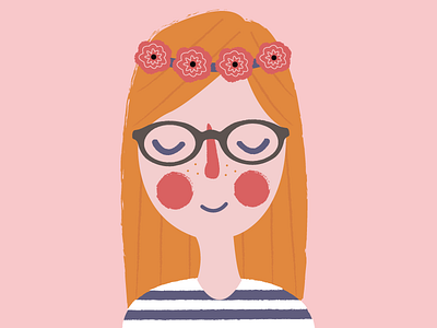 Self Portrait character design illustration me self portrait selfie