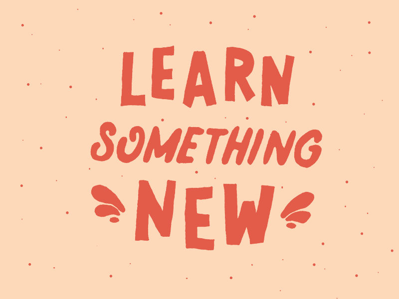 Learn Something New By Karin Bijlsma On Dribbble