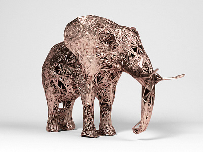 Animal Forms 3d animal elephant form