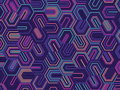 Lumi digital art estampa generative geometric geometry illustration pattern pattern design repeating vector