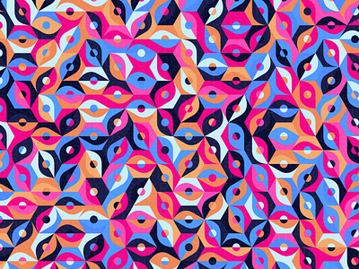 Mercy digital art estampa generative geometric geometry hexagon illustration pattern pattern design vector