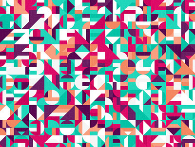 Sanguine digital art estampa generative geometric geometry illustration pattern pattern design repeating vector