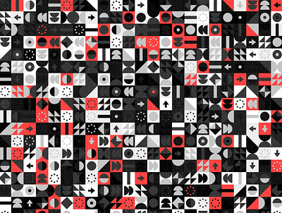 Critical digital art estampa generative geometric illustration pattern pattern design