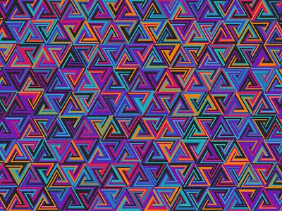 Penrose digital art estampa generative geometric illusion pattern pattern design vector