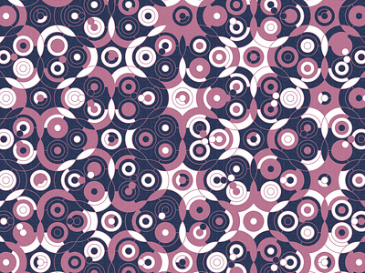 Isotope digital art estampa generative geometric pattern pattern design vector