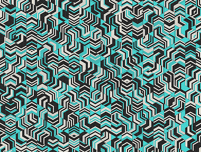 Secrets digital art estampa generative geometric pattern pattern design vector