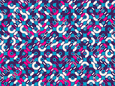 'Mito' Pattern digital art estampa generative geometric geometry illustration pattern pattern design repeating vector