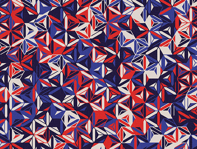 'Union' Pattern britain digital art estampa generative geometric geometry hexagon illustration london pattern pattern design united kingdom vector