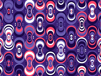 'Warp' Pattern digital art estampa generative geometric geometry illustration pattern pattern design repeating vector