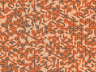 'ScenicRoute' digital art estampa generative geometric geometry illustration pattern pattern design repeating vector