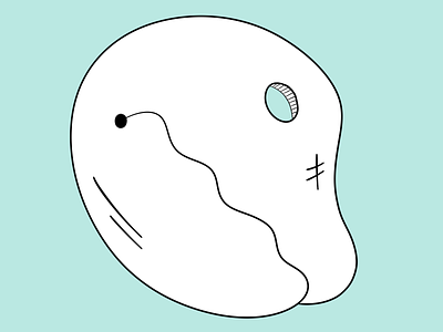 Bonehead design drawing illustration minimalist