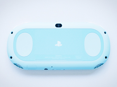 Blue PS Vita blue design gaming photography playstation products productshot video games