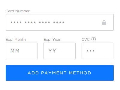 Add Payment Method