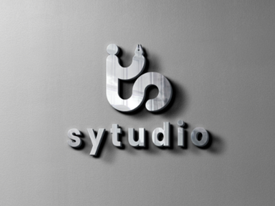 Sytudio 3d brand branding design graphic design graphics logo mockup studio vector