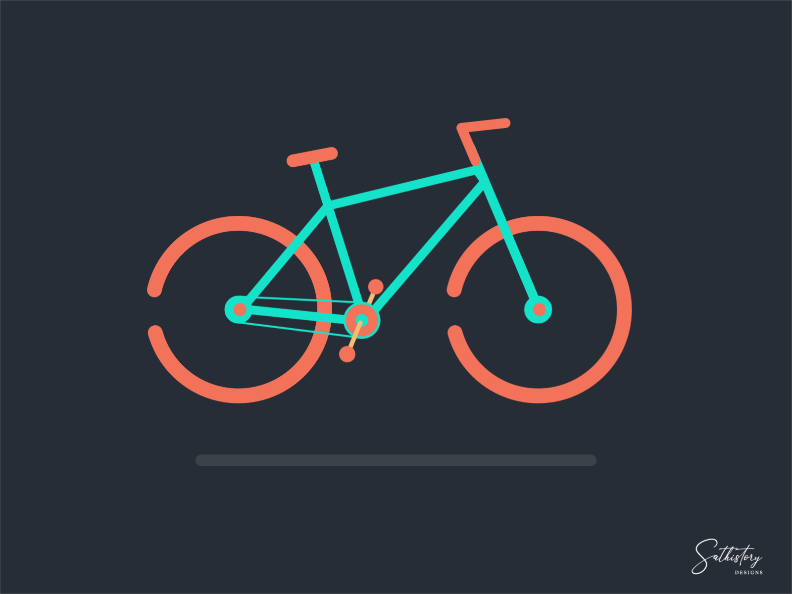 Cycle Animation adobe aftereffect aftereffects animation cycle cycling designthursday dribbble icon illustration loading loading bar loop animation nmwdesigns wheels