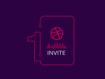 Dribbble Invite designthursday invite nmwdesigns one