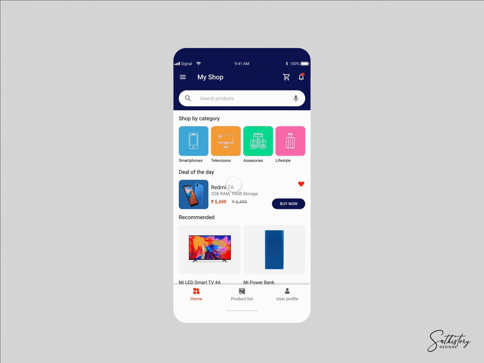 Product ui aftereffect aftereffects animation app brands designthursday details grid interaction list mi mobile nmwdesigns product purchase ui xd xiaomi