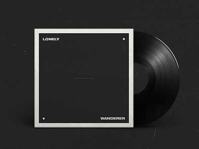 Lonely Wanderer MX album cover design designersmx minimal mix mixtape music mx record
