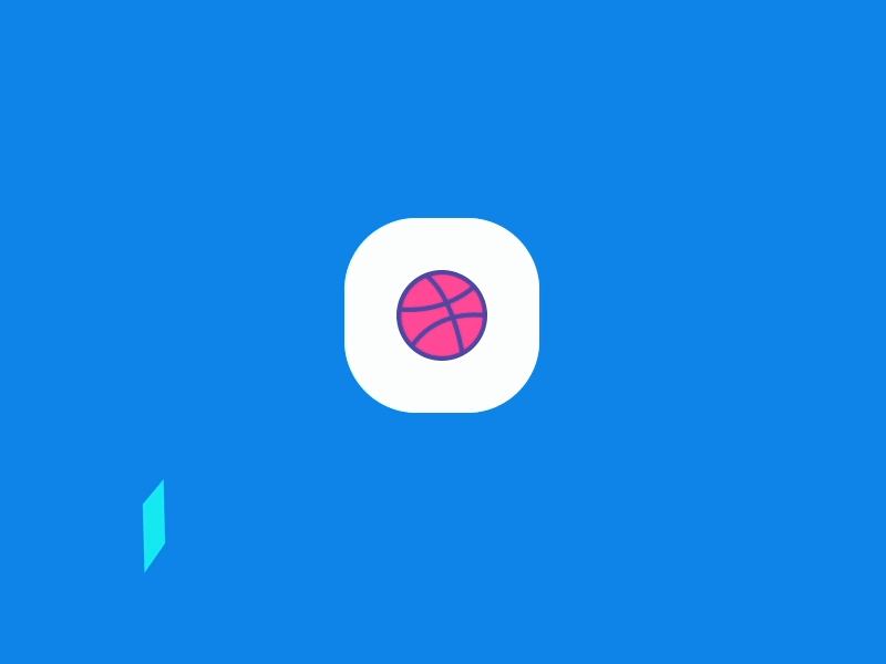 Hello Dribbble animation ui