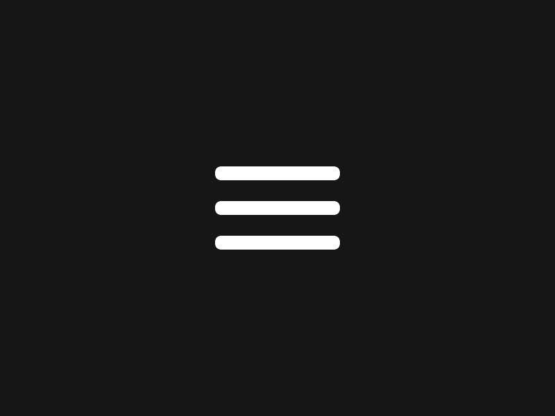 IxD Challenge — 005 Hamburger Icon 21daysofixd animations app hamburger icon hamburger menu interactiondesign menu bar ui