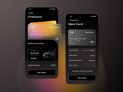 Wallet App UI Design