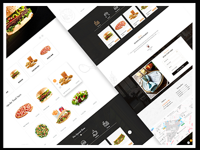 Restaurant template design responsive restaurant restaurant app restaurant branding restaurant design restaurant home page