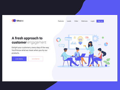 landing page design