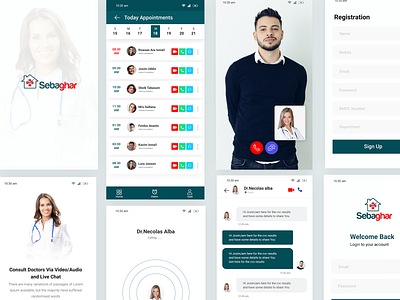 sebaghar Doctor appointment app
