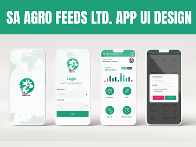 Agro Feed App Ui Design.