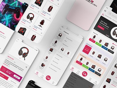 E-Commerce UI App Design app design ecommerce app ecommerce app design online ecommerce app shopping app ui design
