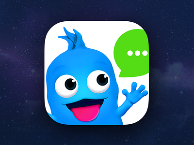App Icon app app icon character monster walkie talkie