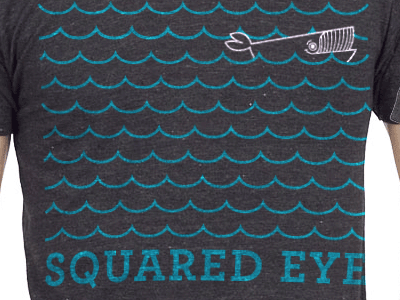 Squared Eye T-shirt illustration t shirt