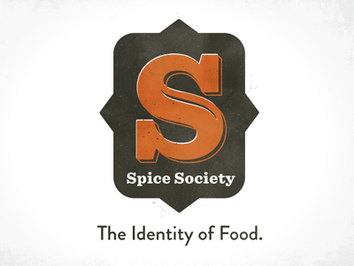 Spice Society branding logo typography