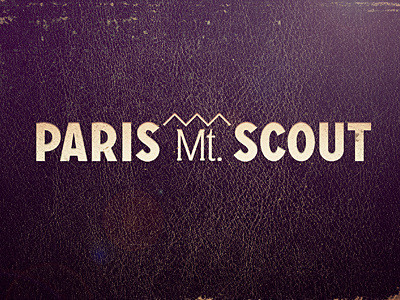 Paris Mountain Scout logo R2 branding logo