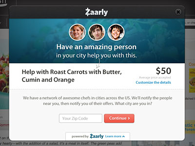 Zaarly Anywhere