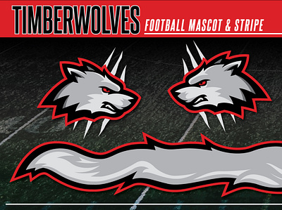 Timberwolves template customize design dogs football helmet illustration logo team timberwolves