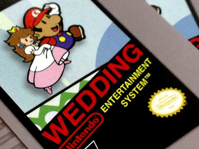 Mario Theme Wedding