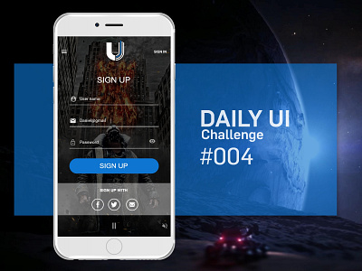 Daily UI Challenge 001