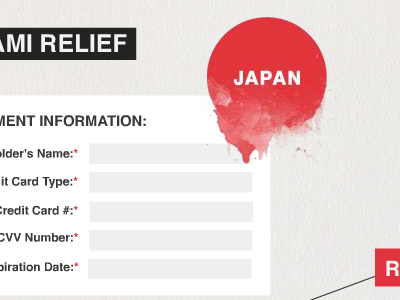 Salvation Army & Japan Microsite