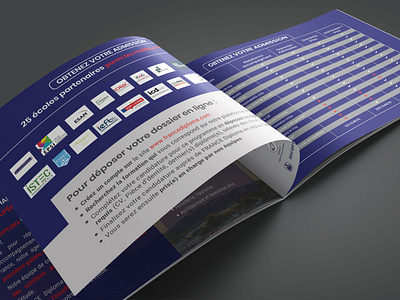 LANSCAPE BROHCURE | Magazine Design | Admission Brochure