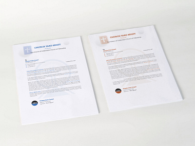 Letterhead | Church Invitation | Stationary Design | A4 Letter leaflets