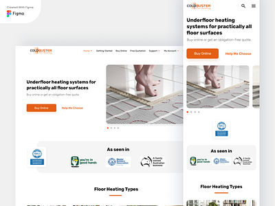 Web App - Floor Heating Web App